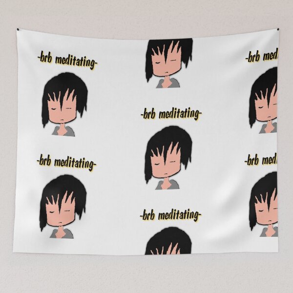 Item preview, Meditating Rakunio designed and sold by Rakunio.