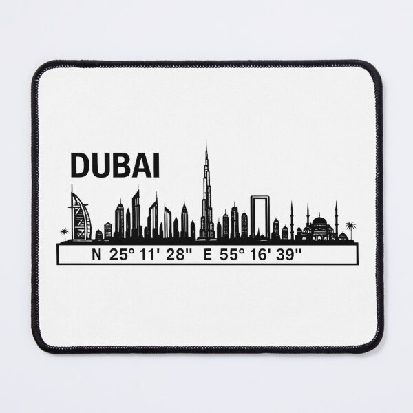 Item preview, Dubai Skyline Coordinates designed and sold by MKDSN.