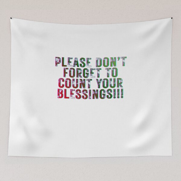 Item preview, Count Blessings Uplifting Deep Funny Humility LOVE QUOTES designed and sold by myriamprincilis.