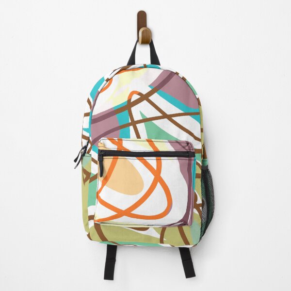 Item preview, Abstract Sun & Waves - Organic Hand-Drawn Geometric Pattern designed and sold by AtaraxiaCabin.