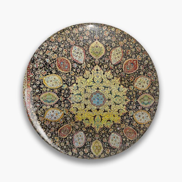 Item preview, Ardabil Persian Carpet Print designed and sold by Vicky Brago-Mitchell®.