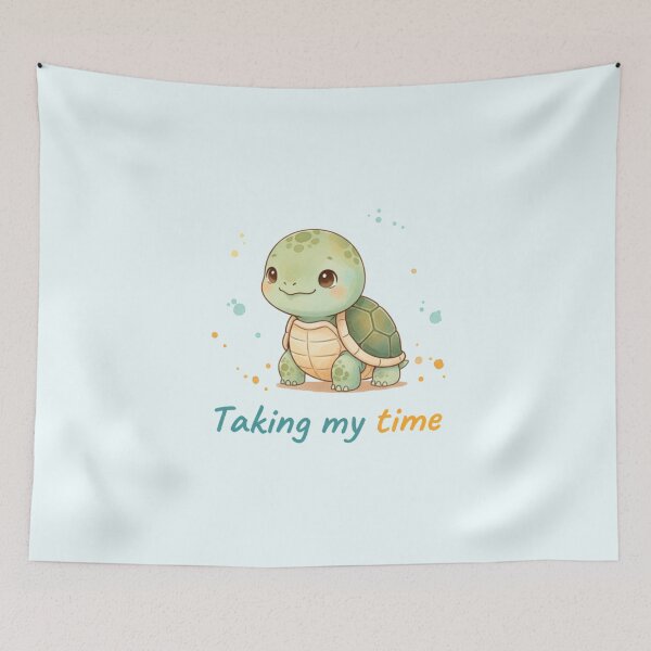 Item preview, Taking My Time Turtle Soft Days Series designed and sold by HumTumMe.