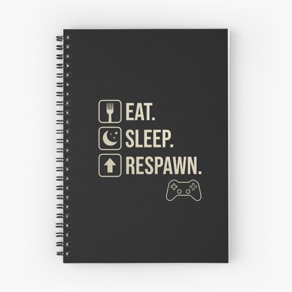 Item preview, Eat. Sleep. Respawn. Funny Video Gaming Gamer  designed and sold by PryntedLabs.
