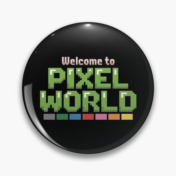 Item preview, Retro Pixel Art Welcome to Pixel World Gaming designed and sold by Zerhof.