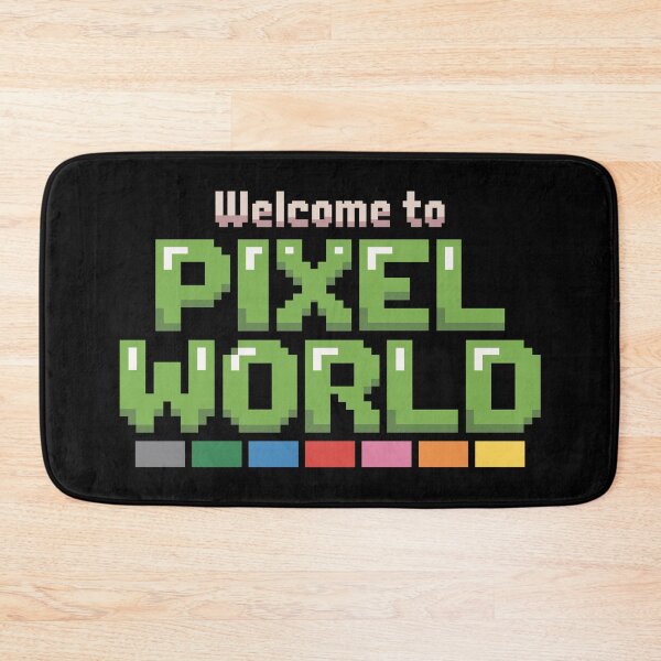 Item preview, Retro Pixel Art Welcome to Pixel World Gaming designed and sold by Zerhof.