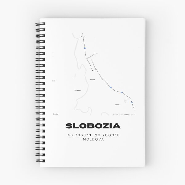 Item preview, Slobozia Moldova Map Print | Minimalist City Map Poster | Travel Gift Idea designed and sold by RM-Journey.
