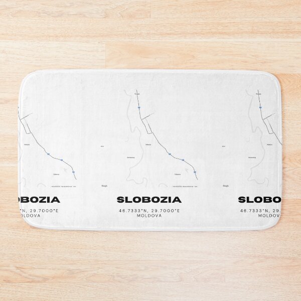 Item preview, Slobozia Moldova Map Print | Minimalist City Map Poster | Travel Gift Idea designed and sold by RM-Journey.