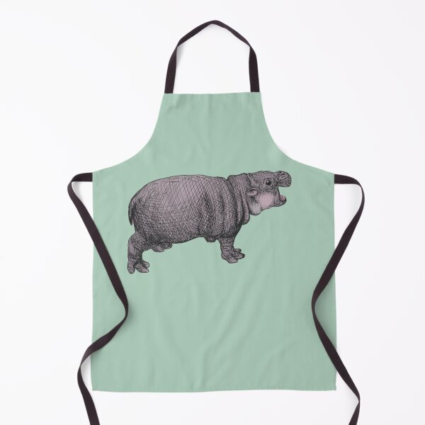 Item preview, Adorably Angry Baby Pygmy Hippo designed and sold by GDiEDesigns.