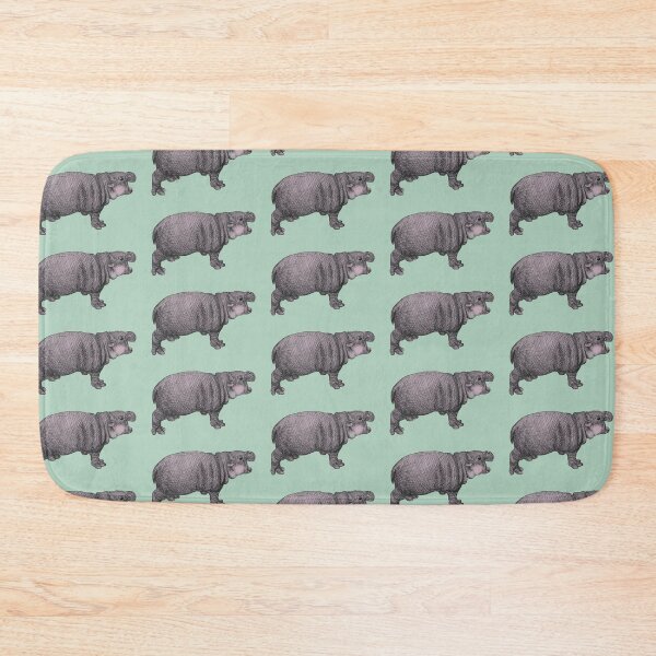 Item preview, Adorably Angry Baby Pygmy Hippo designed and sold by GDiEDesigns.