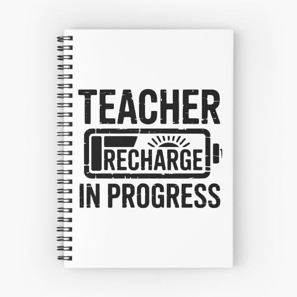 Item preview, Teacher Recharge In Progress designed and sold by theartfulaspie.