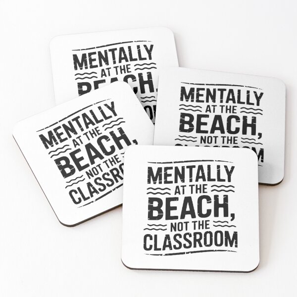 Item preview, Mentally At The Beach, Not The Classroom designed and sold by theartfulaspie.
