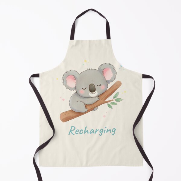 Item preview, Recharging Koala Sleeping on Branch Soft Days designed and sold by HumTumMe.