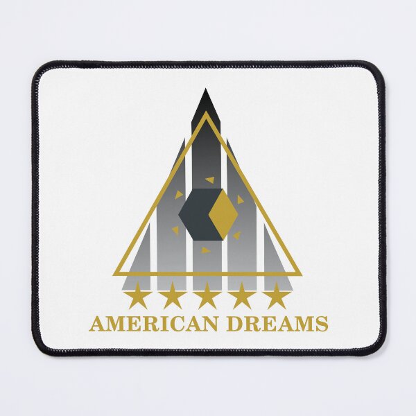Item preview, American Dreams Industrial Art Deco Emblem - Tactical Military Style designed and sold by AtaraxiaCabin.