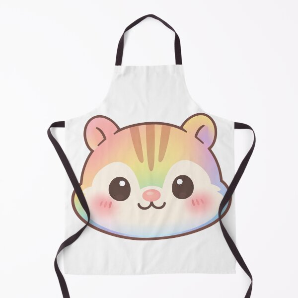 Item preview, Rainbow Chipmunk Face Cute Kawaii designed and sold by Owcomm.