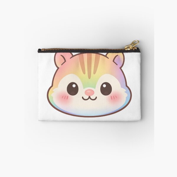 Item preview, Rainbow Chipmunk Face Cute Kawaii designed and sold by Owcomm.