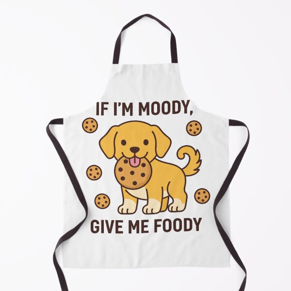 Item preview, Cute Moody Puppy Give Me Foody Golden Retriever designed and sold by k3rstman1.