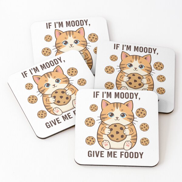 Item preview, Cute Moody Tabby Cat Cookie Lover designed and sold by k3rstman1.