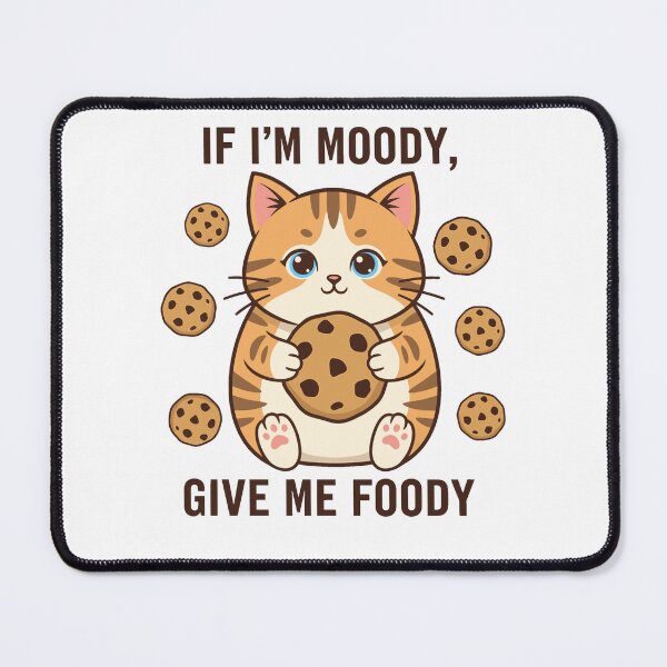 Item preview, Cute Moody Tabby Cat Cookie Lover designed and sold by k3rstman1.