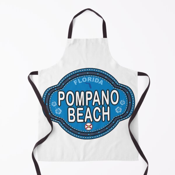Item preview, Pompano Beach Florida stitching effect designed and sold by studioss76.