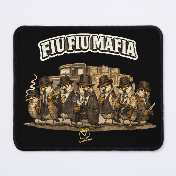 Item preview, Fiu Fiu Mafia - Gangster Sparrow Birds Mobsters (The Universe) designed and sold by UniverseDigital.