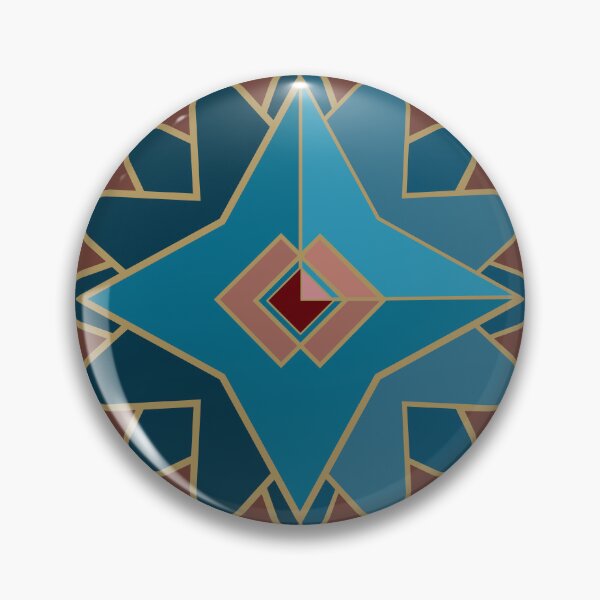 Item preview, AtaraxiaCabin: Minimalist Galactic Star Logo - Teal & Bronze Edition designed and sold by AtaraxiaCabin.