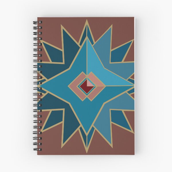 Item preview, AtaraxiaCabin: Minimalist Galactic Star Logo - Teal & Bronze Edition designed and sold by AtaraxiaCabin.