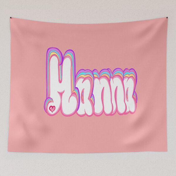 Item preview, Hanna Name - Kawaii Pastel Colors Top 10 best personaIized custom name gift ideas for girls and women named Hanna designed and sold by Artonmytee.