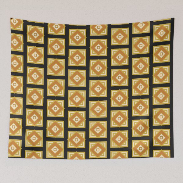 Item preview, 1920s Great Gatsby Style Geometric Diamonds - Golden Luxury designed and sold by AtaraxiaCabin.