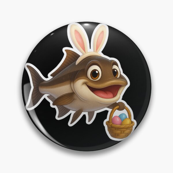 Item preview, Easter Cobia Fish 1 designed and sold by Sillytoe.