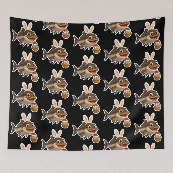 Item preview, Easter Cobia Fish 1 designed and sold by Sillytoe.