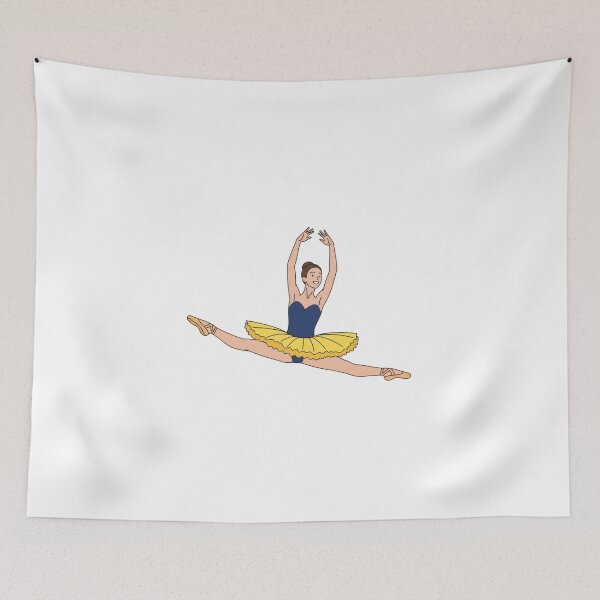 Item preview, Ballet Dancer Grand Leap Pose designed and sold by AbanoubStore.