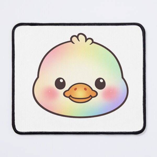 Item preview, Rainbow Pastel Duck Head Cute Kawaii Chick designed and sold by Owcomm.
