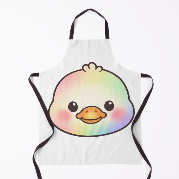 Item preview, Rainbow Pastel Duck Head Cute Kawaii Chick designed and sold by Owcomm.