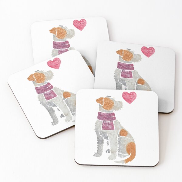 Item preview, Parson Russell Terrier Watercolour designed and sold by animalartbyjess.