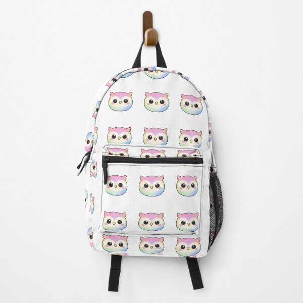 Item preview, Cute Rainbow Pastel Owl Kawaii designed and sold by Owcomm.