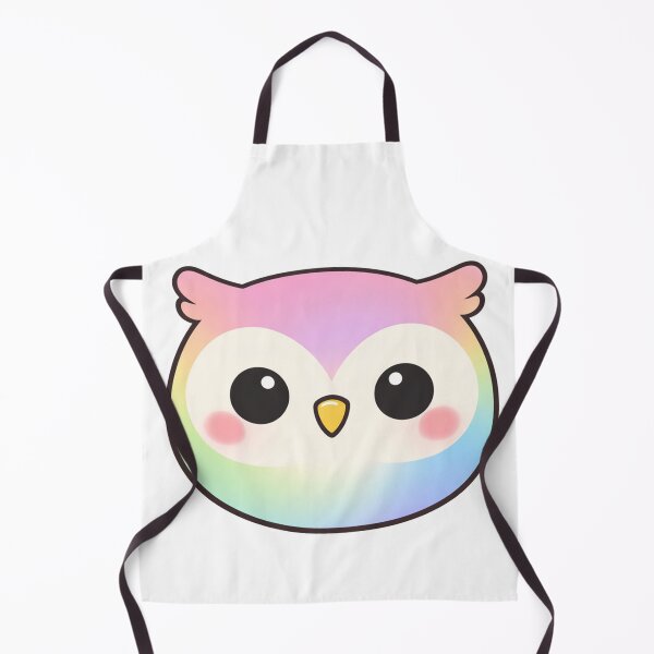Item preview, Cute Rainbow Pastel Owl Kawaii designed and sold by Owcomm.