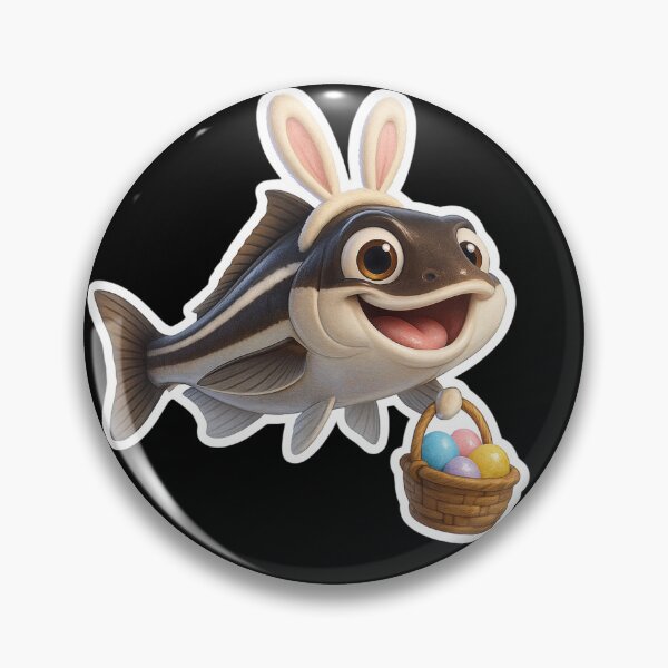Item preview, Easter Cobia Fish 2 designed and sold by Sillytoe.