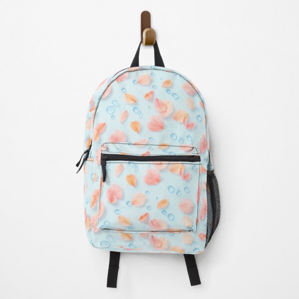 Item preview, Dreamy Pastel Pink Petals and Water Drops Pattern designed and sold by MT-Hub | Cute Aesthetic Art, Stickers & Phone Cases.