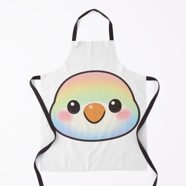 Item preview, Cute Rainbow Pastel Bird Face Kawaii designed and sold by Owcomm.