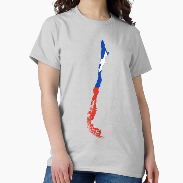 Item preview, Flag Map of Chile  designed and sold by abbeyz71.