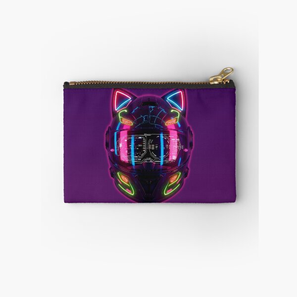 Item preview, Cyber Cat Helmet Neon Interface designed and sold by powersunlight.