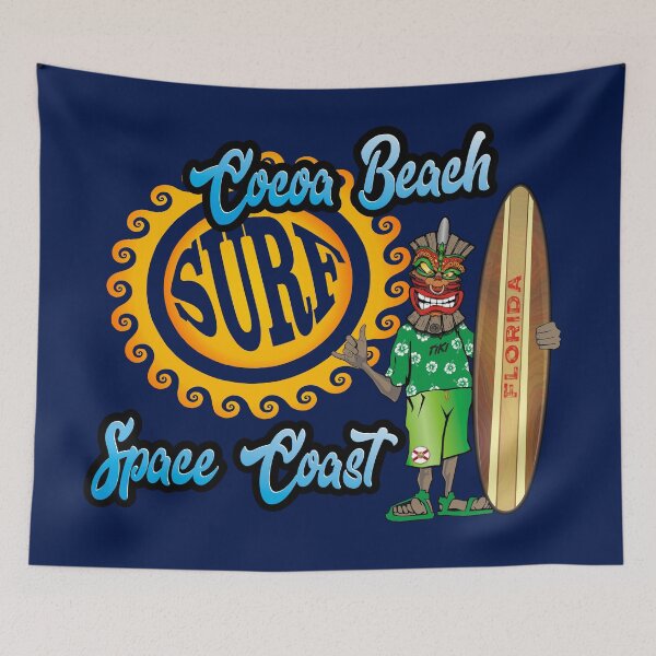 Item preview, Cocoa Beach Florida Tiki Surf vintage designed and sold by studioss76.