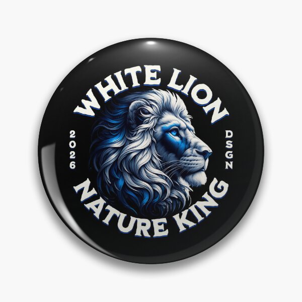 Item preview, white lion designed and sold by wildforcedesign.