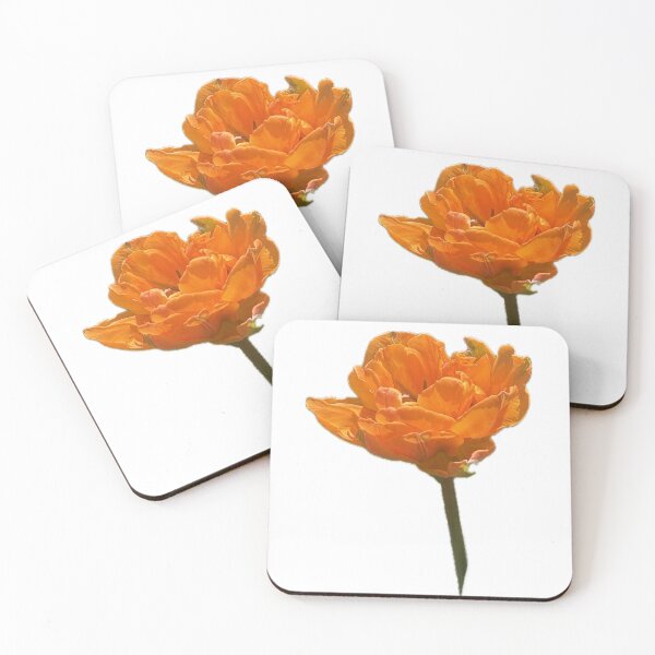 Item preview, Bright Orange Tulip Bloom Floral Nature Photo designed and sold by aadventures.