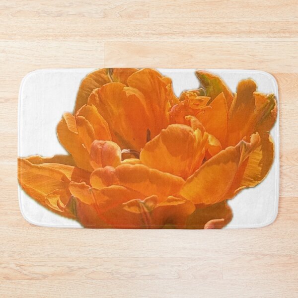 Item preview, Bright Orange Tulip Bloom Floral Nature Photo designed and sold by aadventures.
