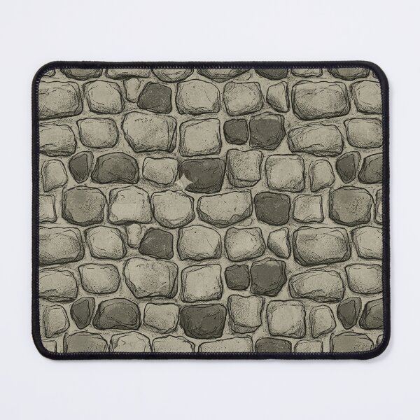 Item preview, Realistic Rustic Cobblestone Wall Texture Pattern designed and sold by MT-Hub | Cute Aesthetic Art, Stickers & Phone Cases.