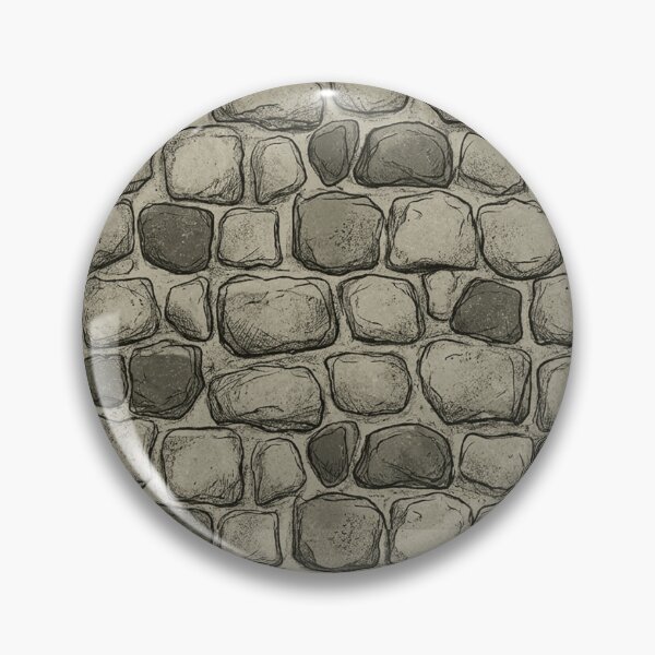Item preview, Realistic Rustic Cobblestone Wall Texture Pattern designed and sold by MT-Hub | Cute Aesthetic Art, Stickers & Phone Cases.
