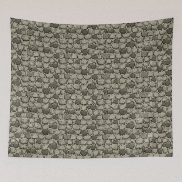 Item preview, Realistic Rustic Cobblestone Wall Texture Pattern designed and sold by MT-Hub | Cute Aesthetic Art, Stickers & Phone Cases.