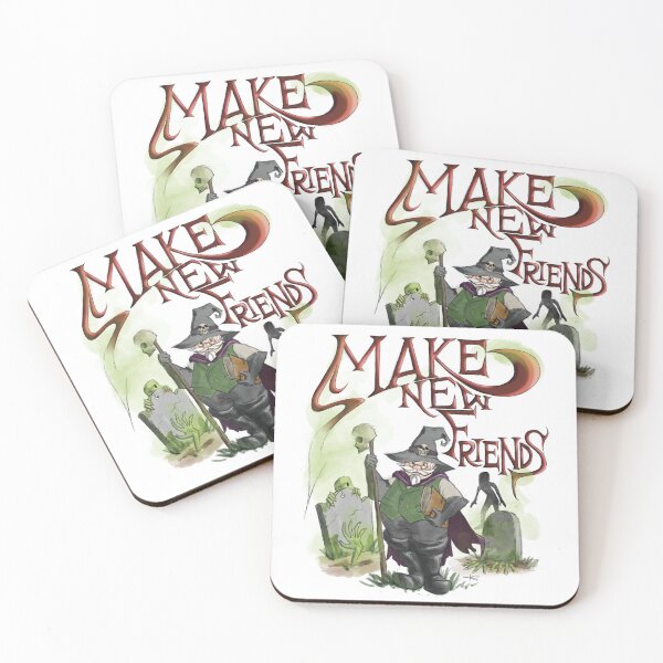 Item preview, Make New Friends designed and sold by LochSquatch Creations.