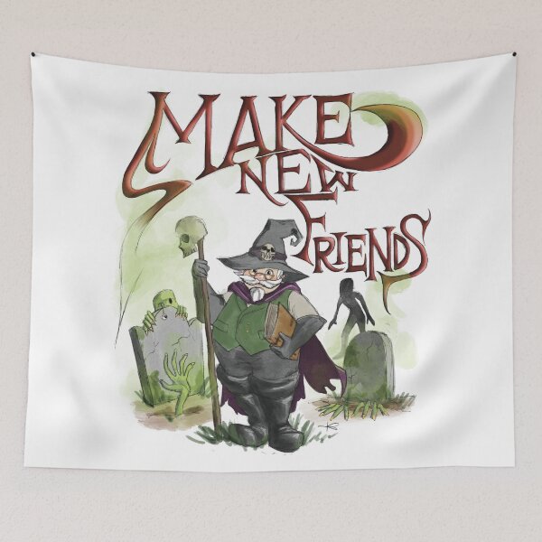 Item preview, Make New Friends designed and sold by LochSquatch Creations.